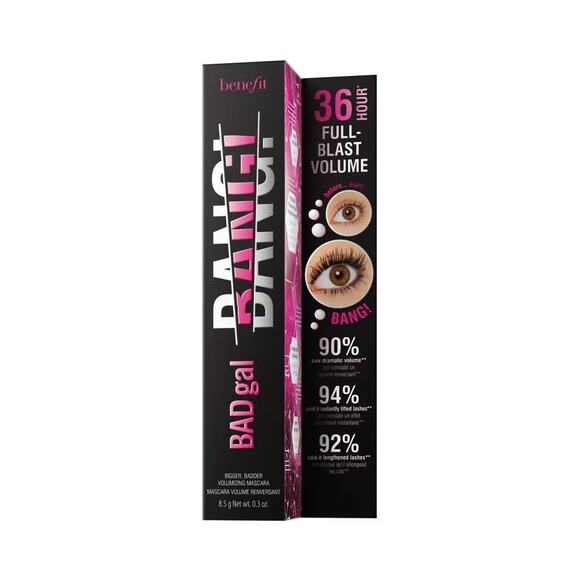 Benefit Cosmetics Bad gal Bang! Volumizing Mascara 36 hour 0.3 oz. Mini NEW - Picture 1 of 7